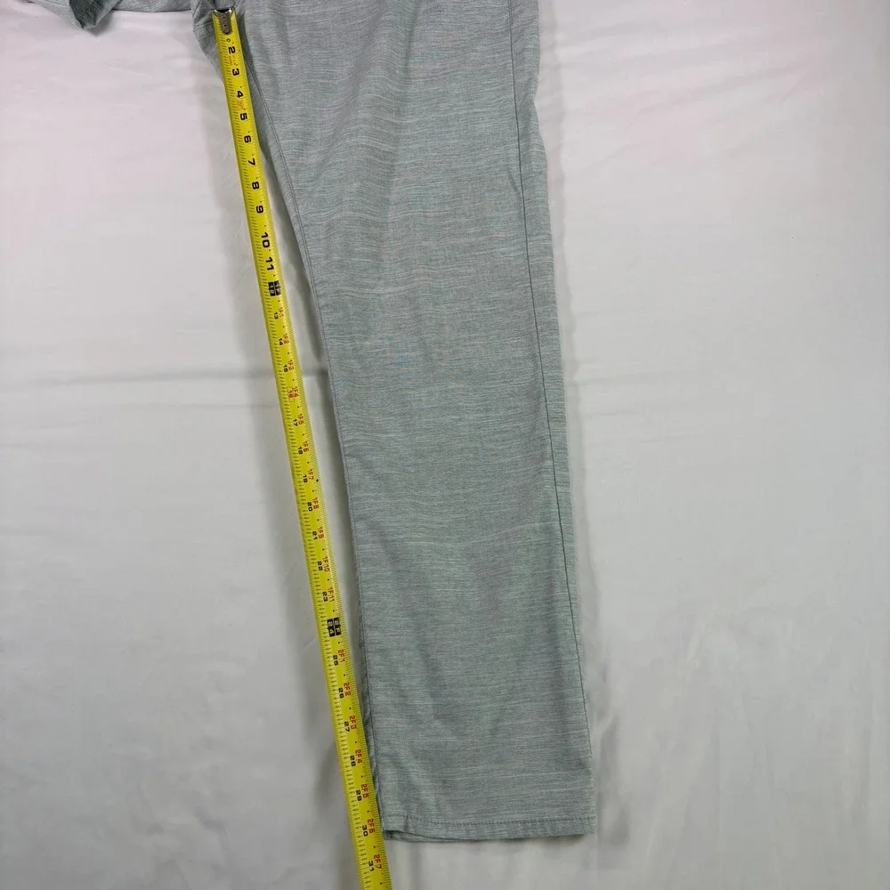Nike Golf Pants Men 34x32 Dri-FIT Heather Green Performance‎ Chino Trousers